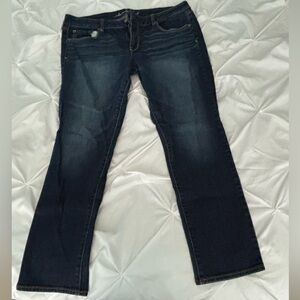 Women's American Eagle Dark Blue Skinny Jeans